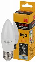 Лампа светодиодная KODAK B35-11W-840-E27 E27 / Е27 11Вт свеча нейтральный белый свет (1/100) (Б0057633)
