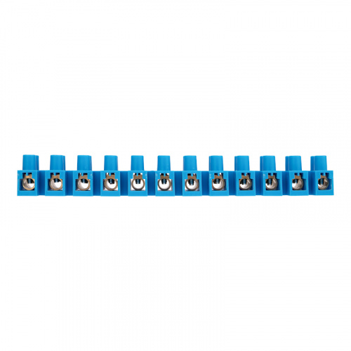 Клеммная винтовая колодка KВ-40 25-40, ток 100 A, полиэтилен синий REXANT (10 шт./уп.) (10/100) (07-5040-4) фото 4
