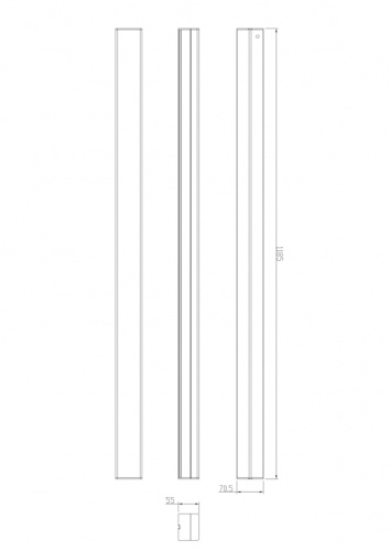 Светильник светодиодный ЭРА линейный SML-10-WB-65K-B48 48Вт 6500K 4320Лм черный (1/20) (Б0049818) фото 2