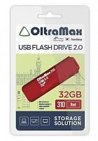 Флеш-накопитель USB  32GB  OltraMax  310  красный (OM-32GB-310-Red)
