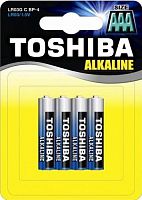 Элемент питания TOSHIBA LR03 4BL 4/card (4/48/192) (4454)