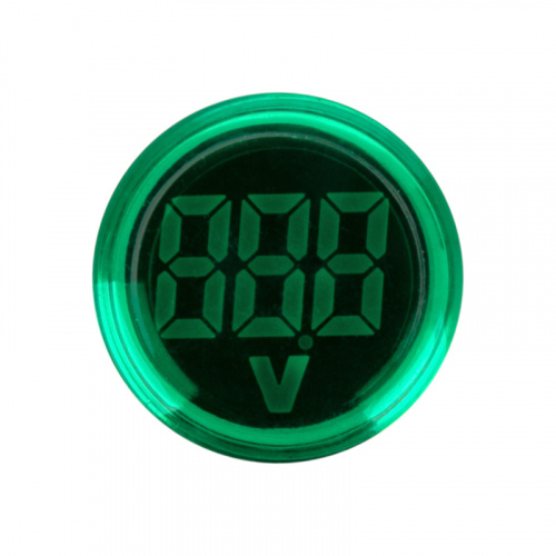Индикатор значения напряжения зеленый VD22 70-500 В (10/500) (36-5001) фото 2