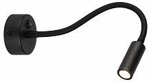 Светильник светодиодный ЭРА настенный декоративный WL 33 BK 3Вт IP20 черный (1/25) (Б0056391)