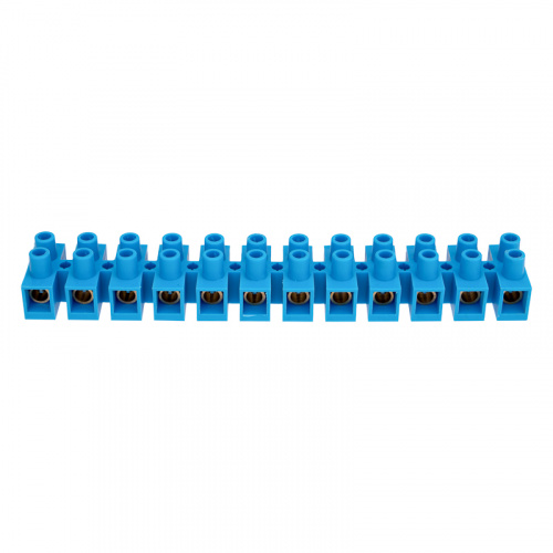 Клеммная винтовая колодка KВ-40 25-40, ток 100 A, полиэтилен синий REXANT (10 шт./уп.) (10/100) (07-5040-4) фото 3