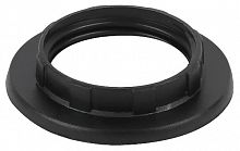 Кольцо ЭРА для патрона E14 пластик черное (1/100/1000) (Б0043678)