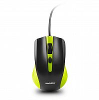 Мышь проводная Smart Buy ONE 352, зеленый/черный (1/100) (SBM-352-GK)
