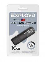 Флеш-накопитель USB  16GB  Exployd  620  чёрный (EX-16GB-620-Black)