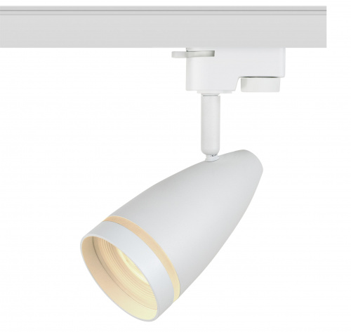 Трековый светильник однофазный ЭРА TR49 - GU10 WH под лампу GU10 матовый белый (1/50) (Б0054161)