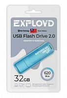 Флеш-накопитель USB  32GB  Exployd  620  синий (EX-32GB-620-Blue)