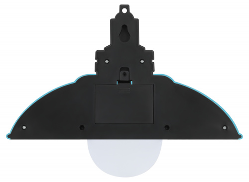 Светильник-ночник светодиодный ЭРА NLED-487-1W-SW-BU настенный на батарейках с выключателем голубой (1/24) (Б0051475) фото 6