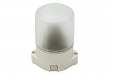 Светильник ЭРА НББ 01-60-001 для бани пластик/стекло прямой IP65 E27 max 60Вт 135х105х84 белый (1/15) (Б0048030)