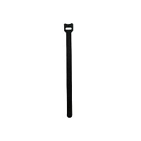 Хомут–липучка многоразовый 230х13 мм, черный (упак. 12 шт.) REXANT (1/50)