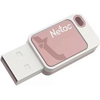 Флеш-накопитель USB  32GB  Netac  UA31  розовый (NT03UA31N-032G-20PK)