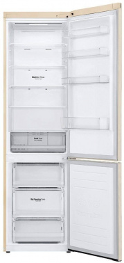 Холодильник LG GW-B509SEKM бежевый (двухкамерный) фото 4