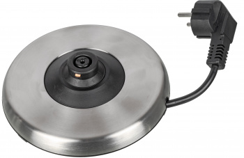 Чайник электрический Kitfort КТ-617 1.5л. 2200Вт серебристый/черный (корпус: нержавеющая сталь/стекло) фото 2