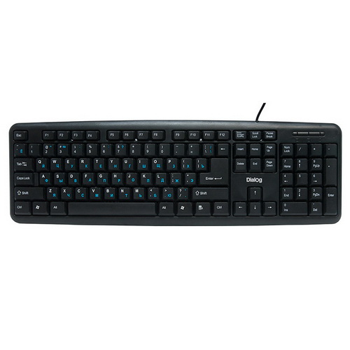 Клавиатура DIALOG KS-020U, USB, черный (1/20) (KS-020U black) фото 2