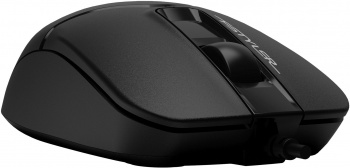 Мышь оптическая A4Tech Fstyler FM12ST (1200dpi) silent USB (3but) черный (1/60) (FM12ST BLACK) фото 6