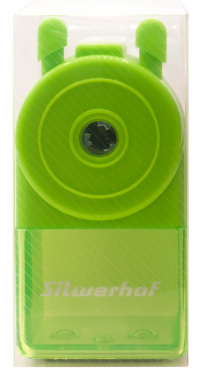 Точилка для карандашей механическая Silwerhof Монстрики 1 отверстие зеленый фото 4