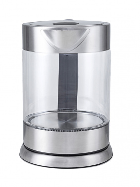 Чайник электрический Kitfort КТ-617 1.5л. 2200Вт серебристый/черный (корпус: нержавеющая сталь/стекло) фото 16