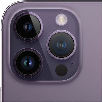 Смартфон Apple A2890 iPhone 14 Pro 128Gb 6Gb темно-фиолетовый моноблок 3G 4G 6.1" 1179x2556 iOS 16 48Mpix 802.11 a/b/g/n/ac/ax NFC GPS GSM900/1800 GSM фото 6
