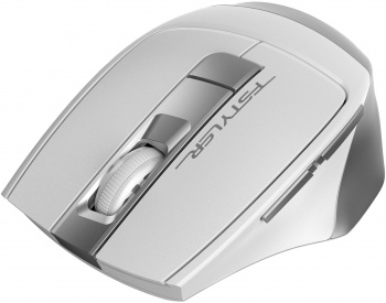 Мышь беспроводная A4Tech Fstyler FG35S (2000dpi) silent USB (6but) серебристый/белый (1/60) (FG35S USB SILVER) фото 6