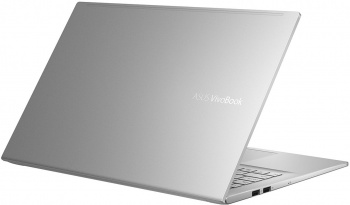 Ноутбук Asus K513EA-L11649W Core i3 1115G4 8Gb SSD256Gb Intel Iris Xe graphics 15.6" OLED FHD (1920x1080) Windows 11 silver WiFi BT Cam фото 4