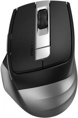 Мышь беспроводная A4Tech Fstyler FB35CS оптическая (2000dpi) silent BT/Radio USB (5but) серый/черный (1/40) (FB35CS USB SMOKY GREY)