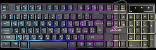 Клавиатура игровая DEFENDER Mayhem GK-360DL RU, USB, проводная, черный (1/26) (45360) фото 5