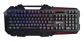 Клавиатура механическая игровая A4TECH B880R USB Gamer LED, черный фото 2