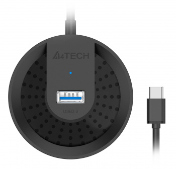 Разветвитель USB 3.0 A4Tech HUB-30C 4порт, черный фото 4