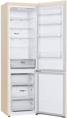 Холодильник LG GW-B509SEKM бежевый (двухкамерный) фото 5
