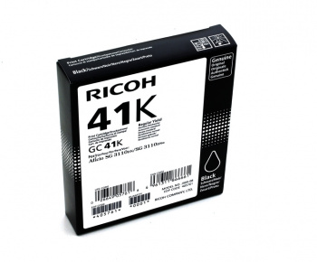 Картридж струйный Ricoh GC41K 405761 черный (2500стр.) для Ricoh 3110DN/DNw/SFNw/7100DN/K3100DN