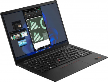 Ноутбук Lenovo ThinkPad X1 Carbon G10 Core i7 1265U 16Gb SSD1Tb Intel Iris Xe graphics 14" IPS 2.2K (2240x1400) Windows 11 Professional black WiFi BT  фото 8