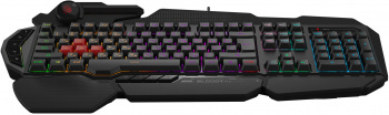 Клавиатура A4Tech Bloody B320N USB Multimedia for gamer LED (подставка для запястий) (B320N) черный (1/10) фото 7