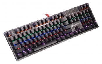 Клавиатура механическая игровая A4TECH Bloody B810R NetBee USB Multimedia Gamer LED, черный (B810R (NETBEE)) фото 2