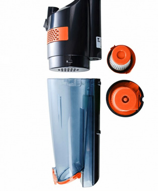 Пылесос ручной Kitfort KT-525-1 600Вт оранжевый/черный фото 22