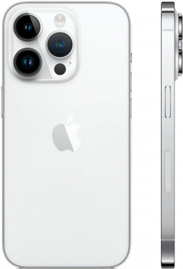 Смартфон Apple A2889 iPhone 14 Pro 512Gb 6Gb серебристый моноблок 3G 4G 6.1" 1179x2556 iOS 16 48Mpix 802.11 a/b/g/n/ac/ax NFC GPS GSM900/1800 GSM1900  фото 2