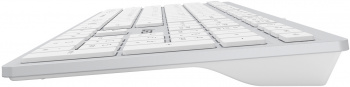 Клавиатура A4TECH Fstyler FX50 USB slim Multimedia (FX50 WHITE), белый фото 16