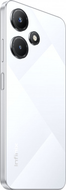 Смартфон Infinix X669D Hot 30i 128Gb 8Gb белый моноблок 3G 4G 2Sim 6.6" 720x1612 Android 12 13Mpix 802.11 a/b/g/n/ac NFC GPS GSM900/1800 GSM1900 Touch фото 3