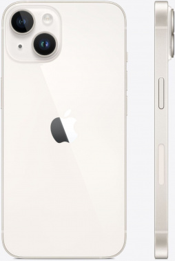 Смартфон Apple iPhone 14 A2882 128Gb 6Gb сияющ.зв. 3G 4G 6.1" OLED 1170x2532 iOS 16 12Mpix 802.11 a/ фото 2