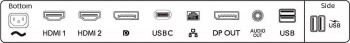 Монитор Philips 27" 276B1 черный IPS LED 16:9 HDMI M/M матовая HAS Piv 350cd 178гр/178гр 2560x1440 DP 2K USB 7.26кг фото 6