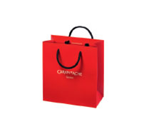 Пакет Carandache 100010.000 подарочный 200x100x220мм бумажный, красный