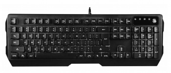 Клавиатура игровая A4TECH Bloody Q135 Neon USB Multimedia for gamer LED, черный фото 2