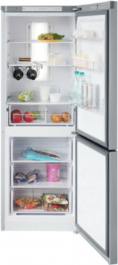 Холодильник Бирюса Б-M920NF 2-хкамерн. серый металлик (двухкамерный) фото 4