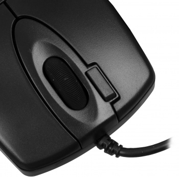 Мышь оптическая A4Tech OP-620DS (1200dpi) silent USB (4but) черный (1/60) фото 5