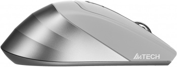 Мышь беспроводная A4Tech Fstyler FB35S оптическая (2000dpi) silent BT/Radio USB (6but) белый/серый (1/60) (FB35S USB ICY WHITE) фото 2