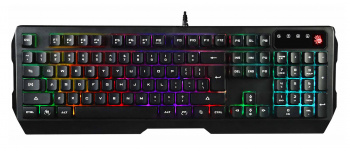 Клавиатура игровая A4TECH Bloody Q135 Neon USB Multimedia for gamer LED, черный