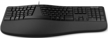 Клавиатура Microsoft Ergonomic USB Multimedia Ergo (подставка для запястий), черный (LXM-00011) фото 2