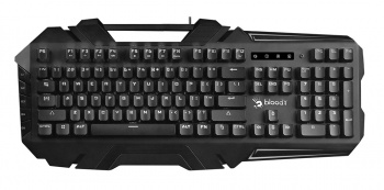 Клавиатура механическая игровая A4TECH B880R USB Gamer LED, черный