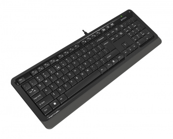 Клавиатура A4TECH Fstyler FK10 USB Multimedia, черный/серый (1/20) (FK10 GREY) фото 3